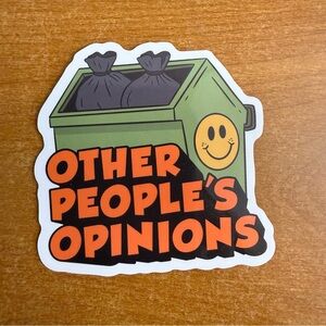 Green and Orange Home‎ Design Sticker